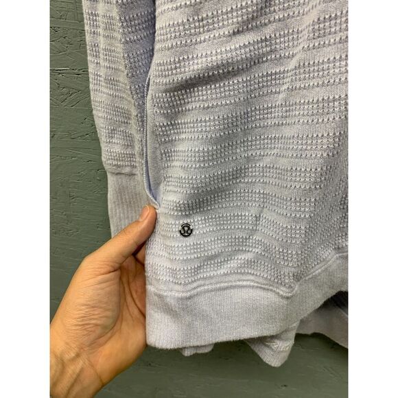 Lululemon Find Your Calm Wrap Size 6 Light Purple Silk Blend Cardigan - Picture 14 of 14